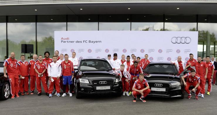 Bayern @ Audi Driving Day